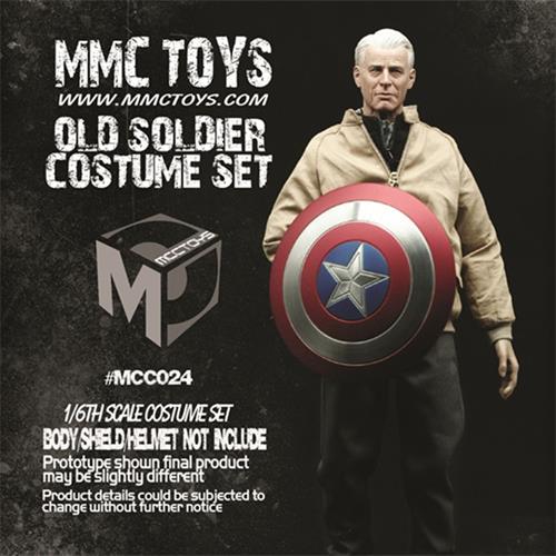 1/6th old soldier costume set